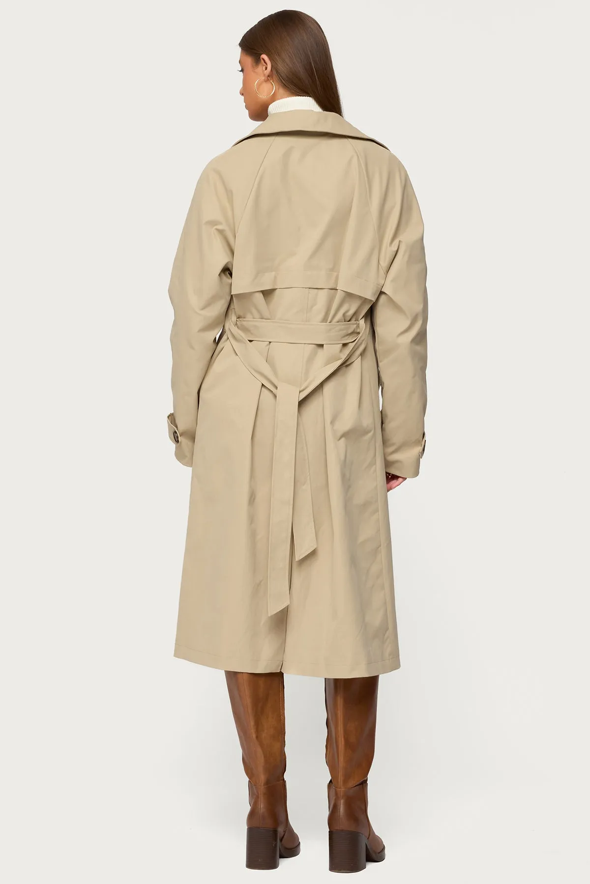 Amur Maxi Trench Coat sold by Edikted product image thumbnail 4