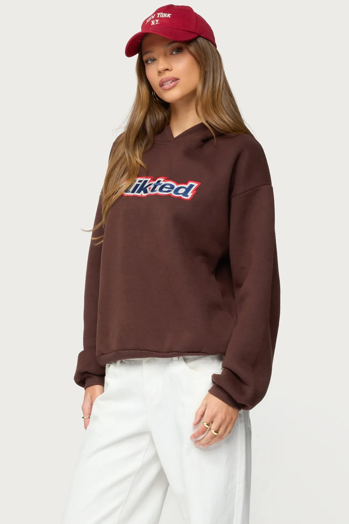 Sweet Treat Edikted Oversized Hoodie sold by Edikted product image thumbnail 3