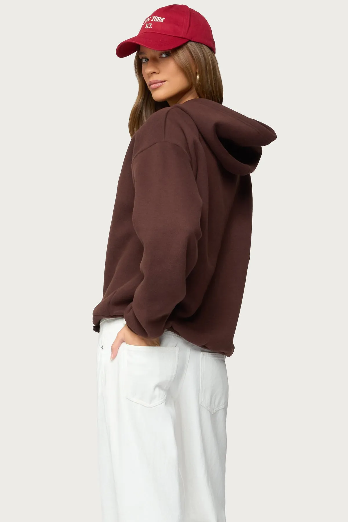 Sweet Treat Edikted Oversized Hoodie sold by Edikted product image thumbnail 4