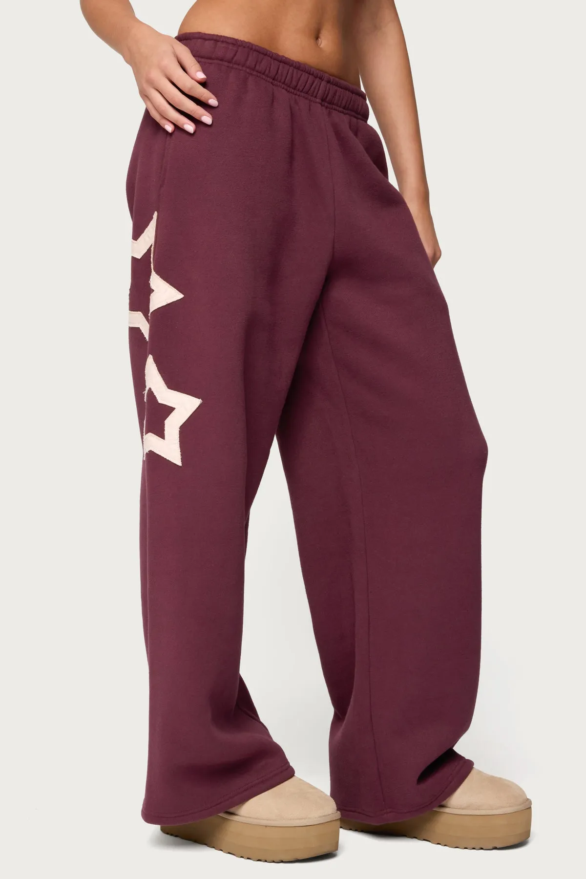 Starly Straight Leg Sweatpants sold by Edikted product image thumbnail 3