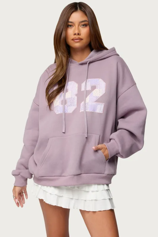 82 Oversized Hoodie sold by Edikted