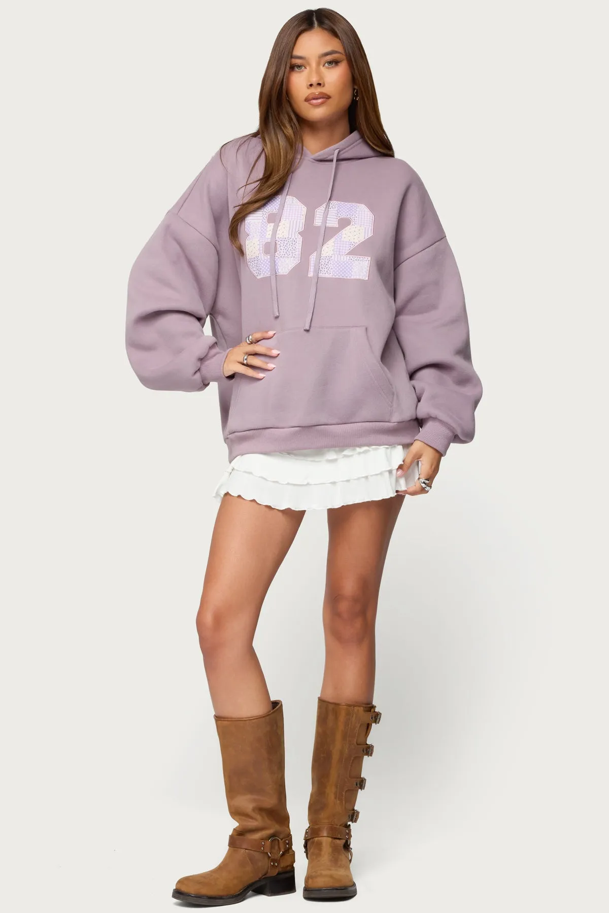 82 Oversized Hoodie sold by Edikted product image thumbnail 5
