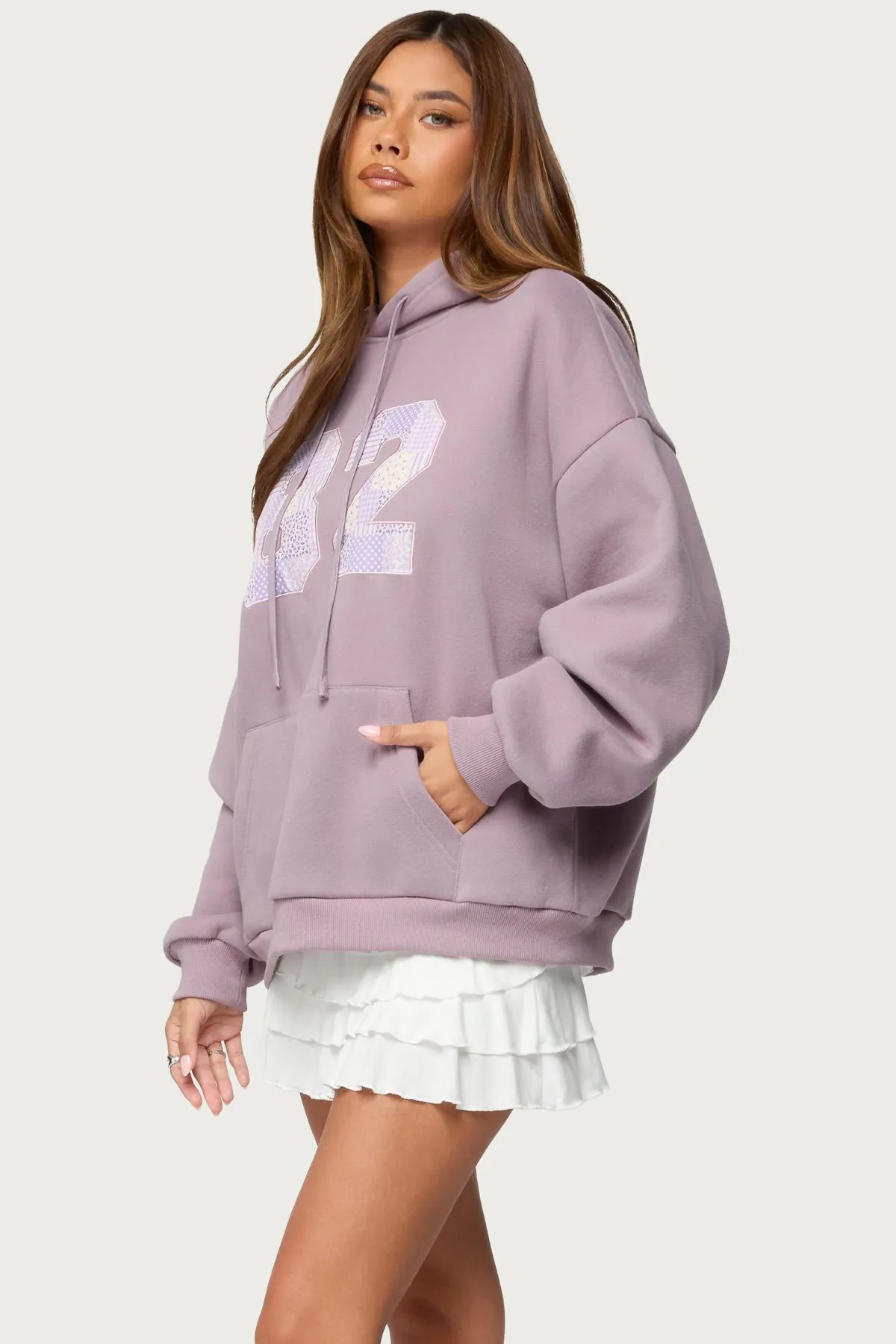 82 Oversized Hoodie sold by Edikted product image thumbnail 3