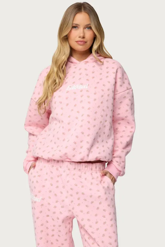 Flower Power Hoodie sold by Edikted