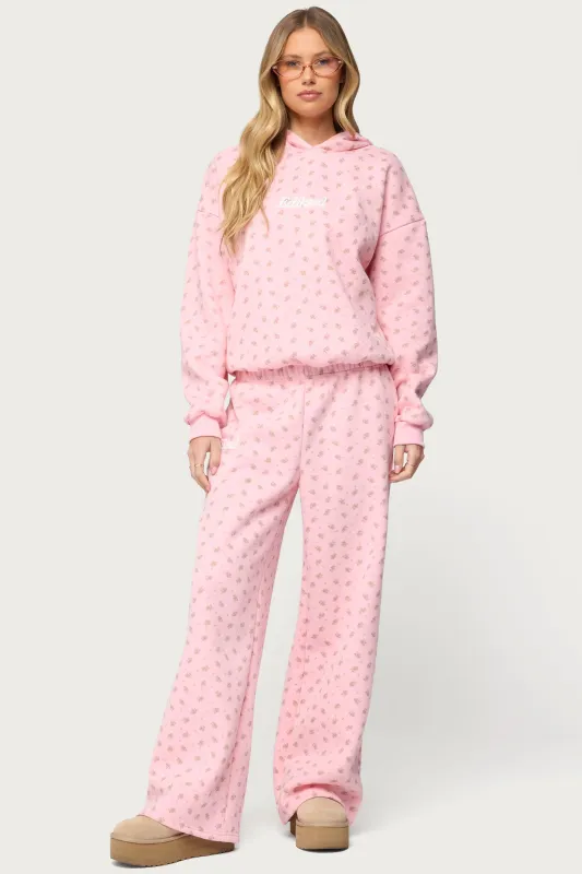 Flower Power Sweatpants sold by Edikted