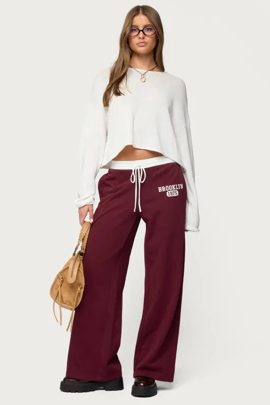 Brookie Sweatpants sold by Edikted