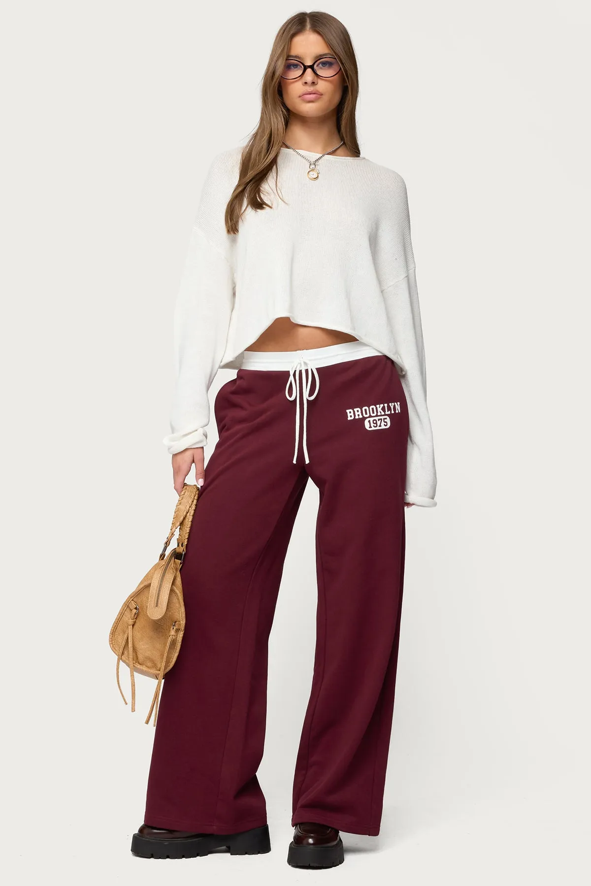 Brookie Sweatpants sold by Edikted
