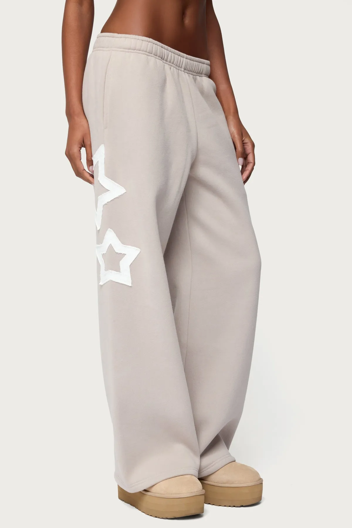 Starly Straight Leg Sweatpants sold by Edikted product image thumbnail 4
