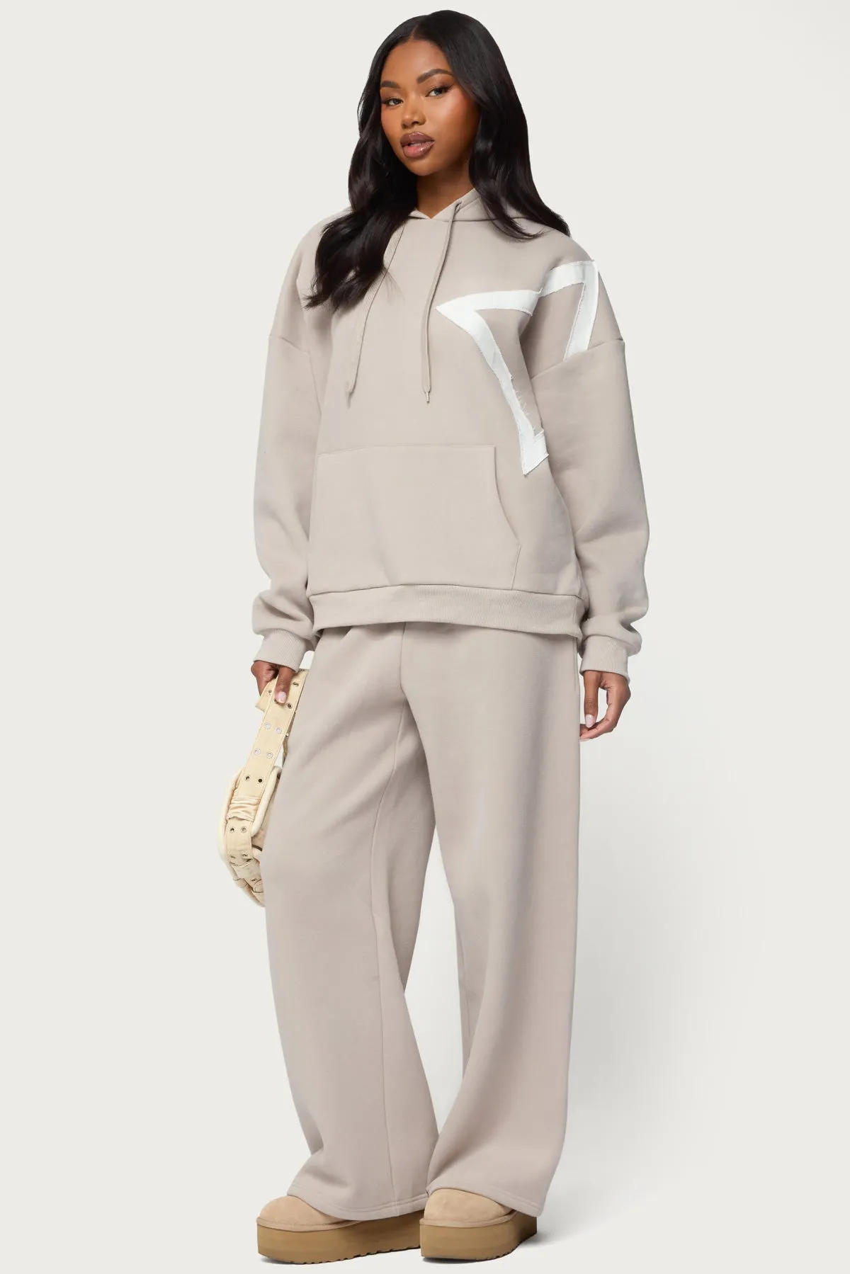 Starly Straight Leg Sweatpants sold by Edikted product image thumbnail 3