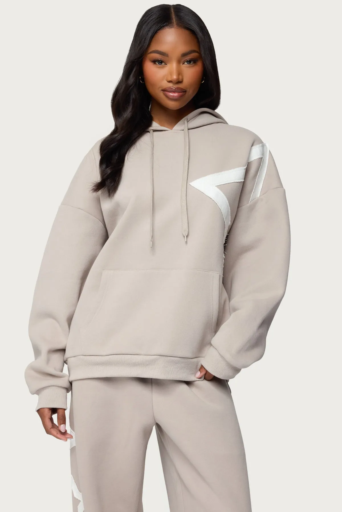 Starly Oversized Hoodie sold by Edikted product image thumbnail 3
