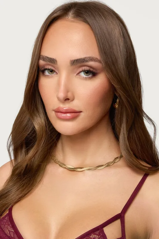 Twisted Chain Necklace sold by Edikted