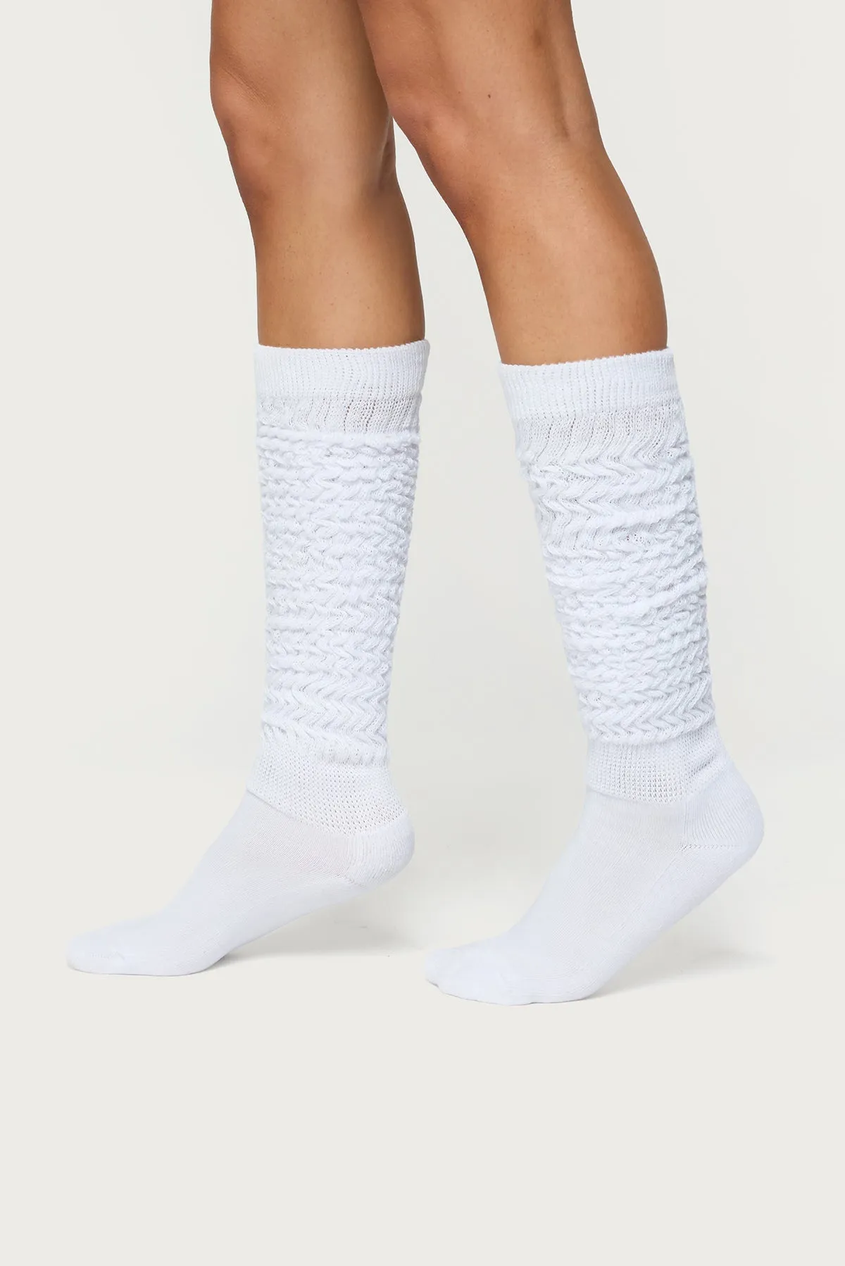 Knee High Scrunch Socks sold by Edikted