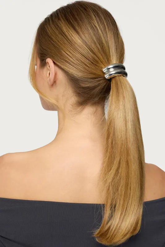 Sleek Double Cuff Hair Tie sold by Edikted