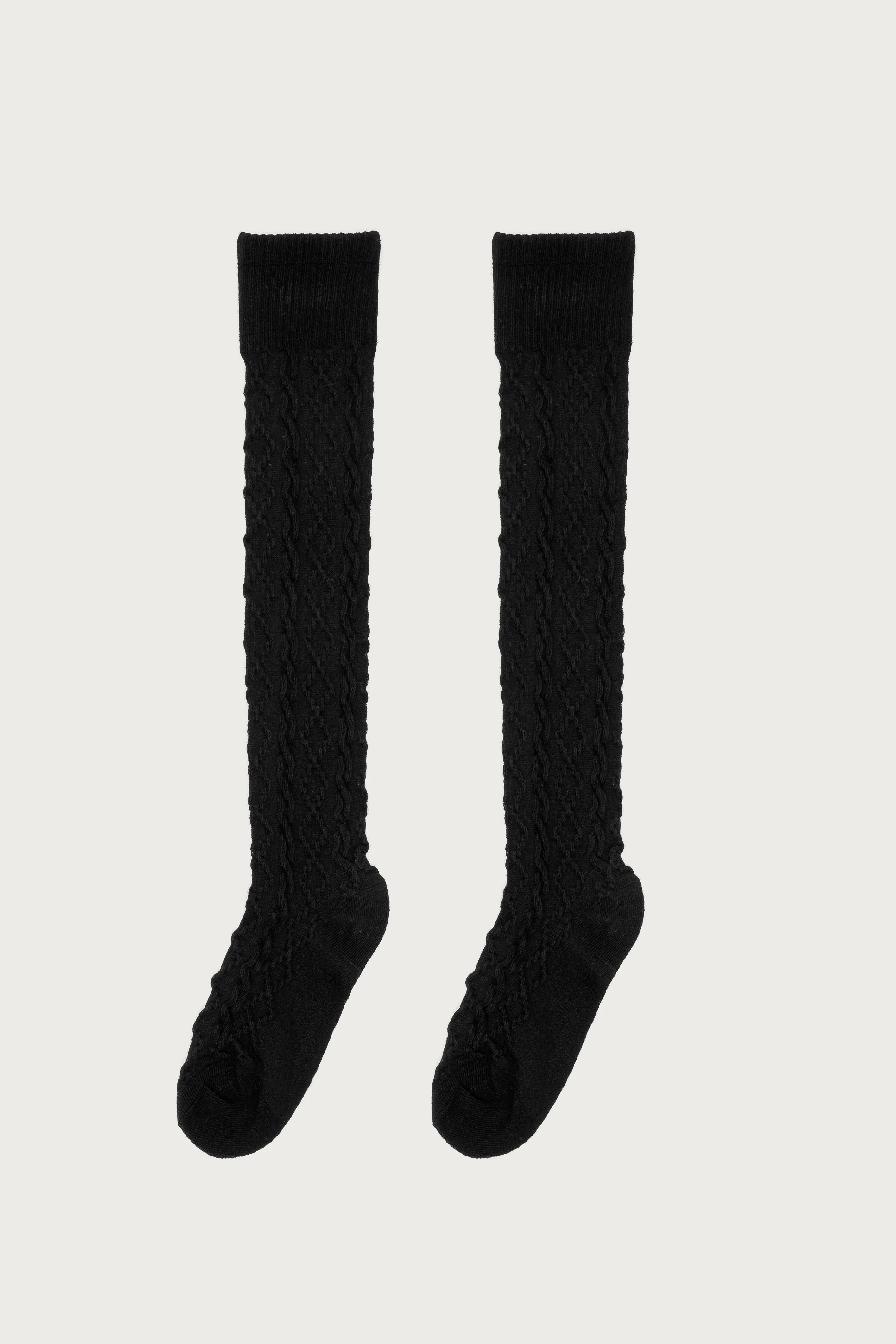 Cable Knit Socks sold by Edikted product image thumbnail 5