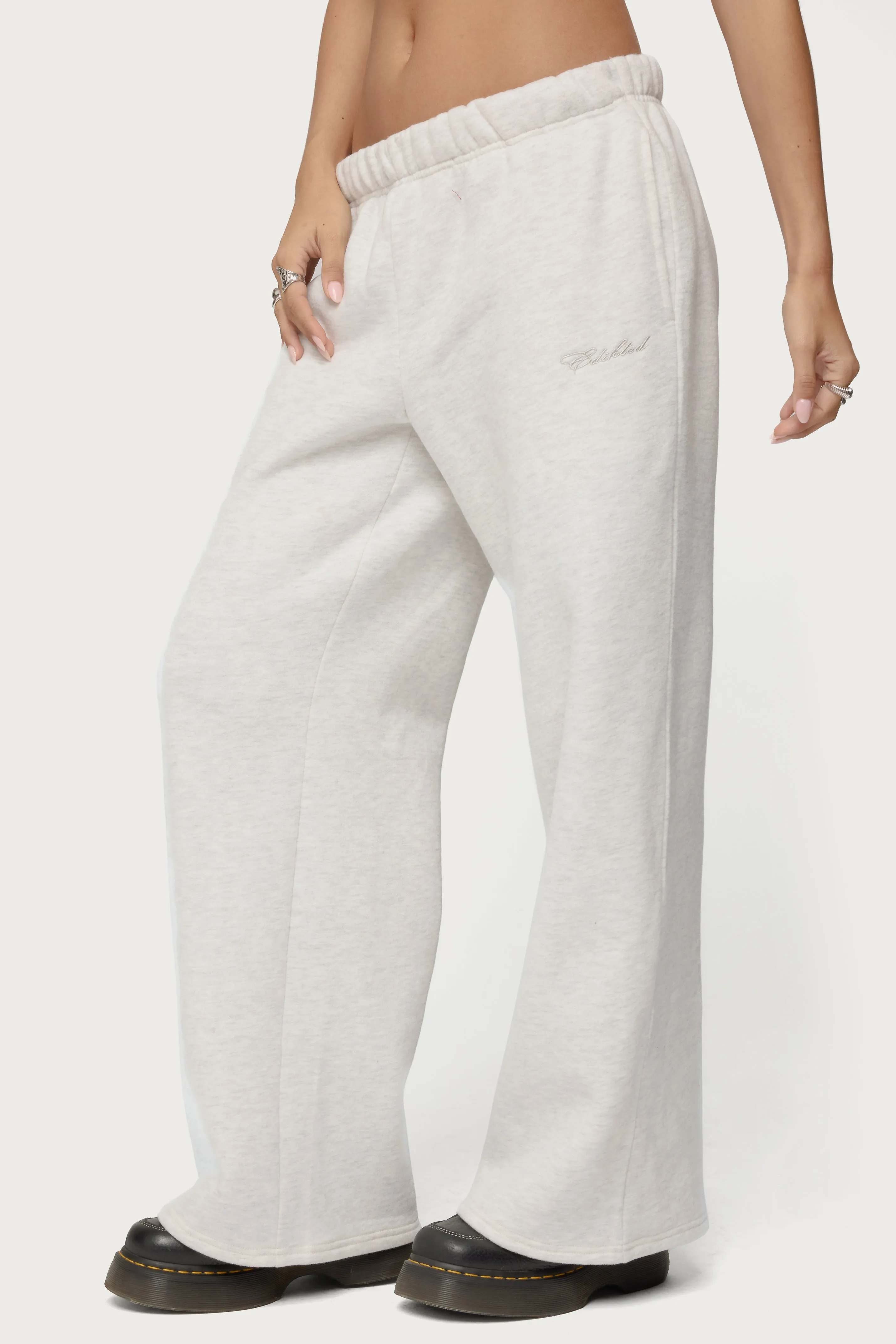 Basic Girl Wide Leg Edikted Sweatpants sold by Edikted product image thumbnail 4