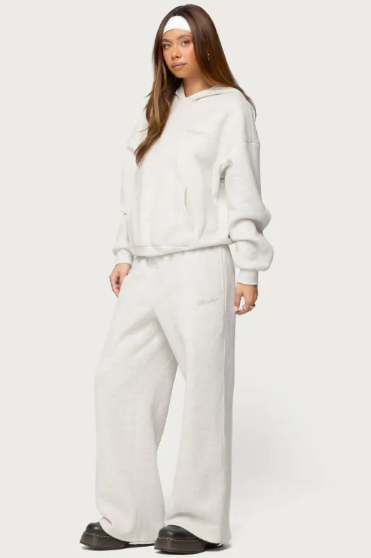 Basic Girl Wide Leg Edikted Sweatpants sold by Edikted