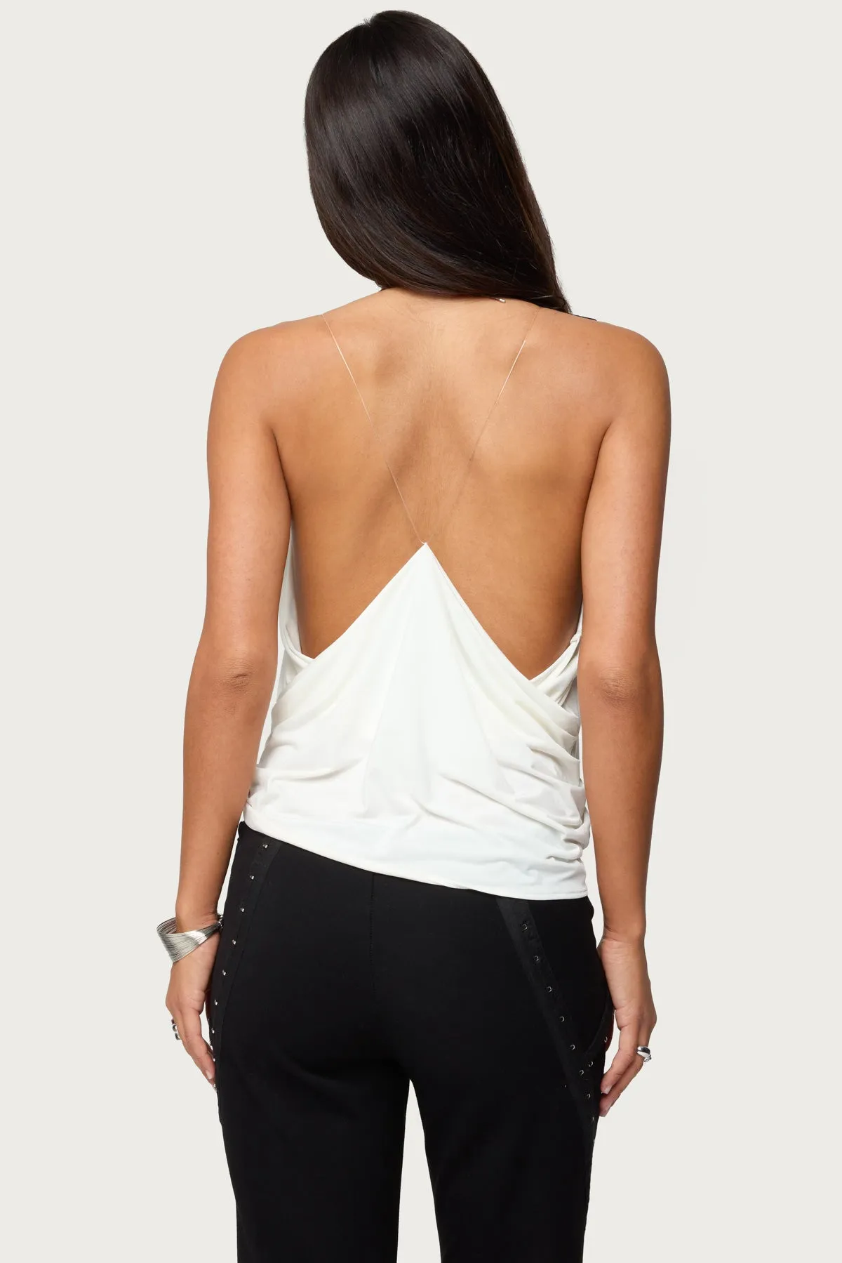 Ainsley Wrap Top sold by Edikted product image thumbnail 4