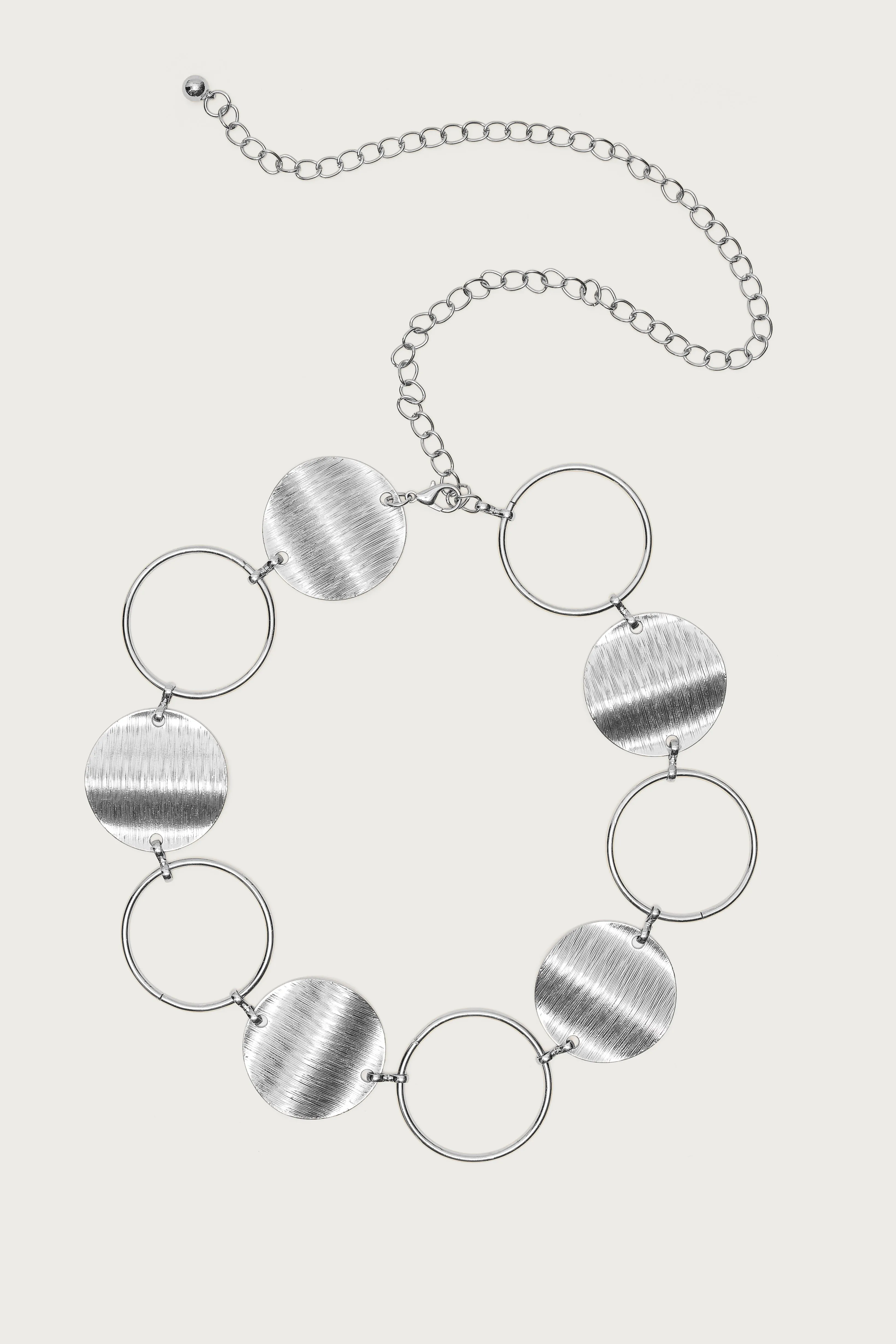 Chunky Circle Chain Belt sold by Edikted product image thumbnail 2
