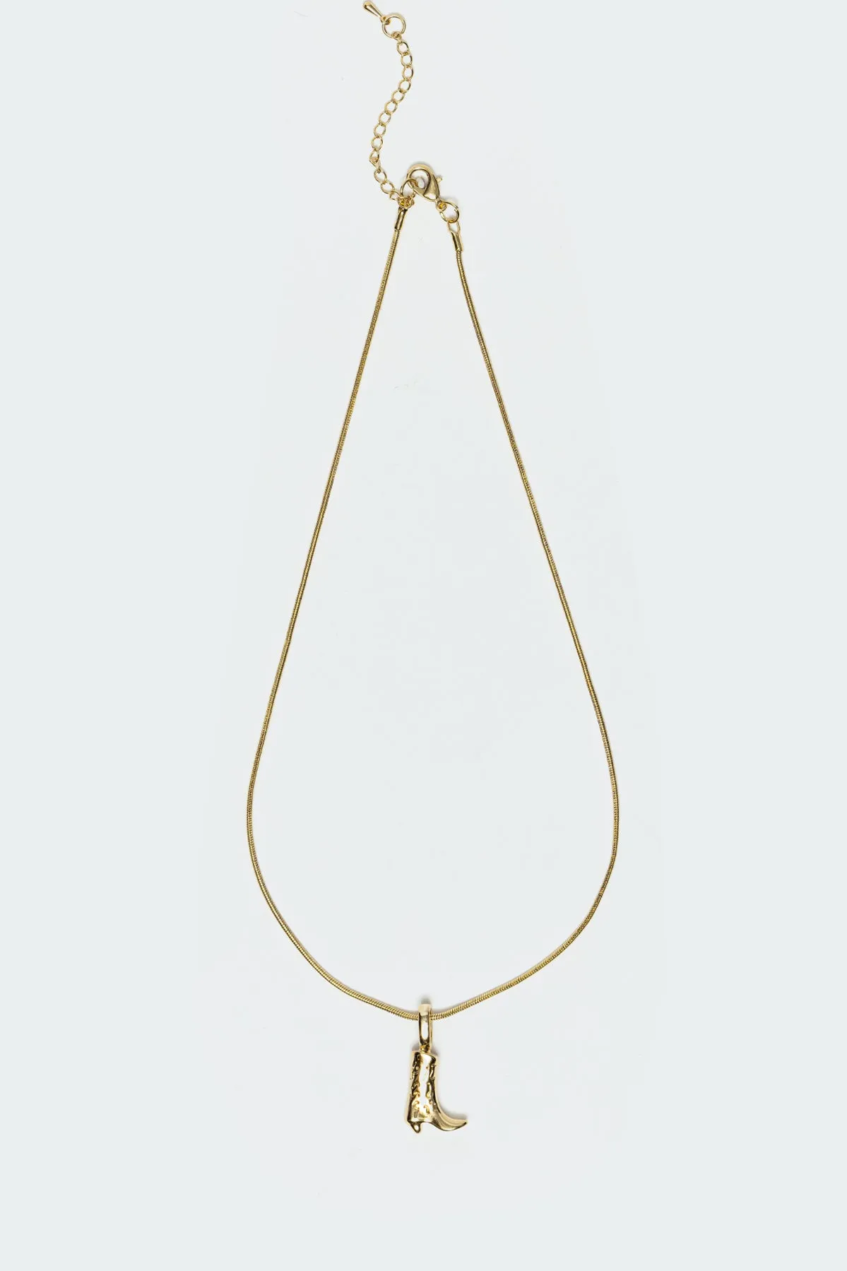 Boot Pendant Necklace sold by Edikted product image thumbnail 2