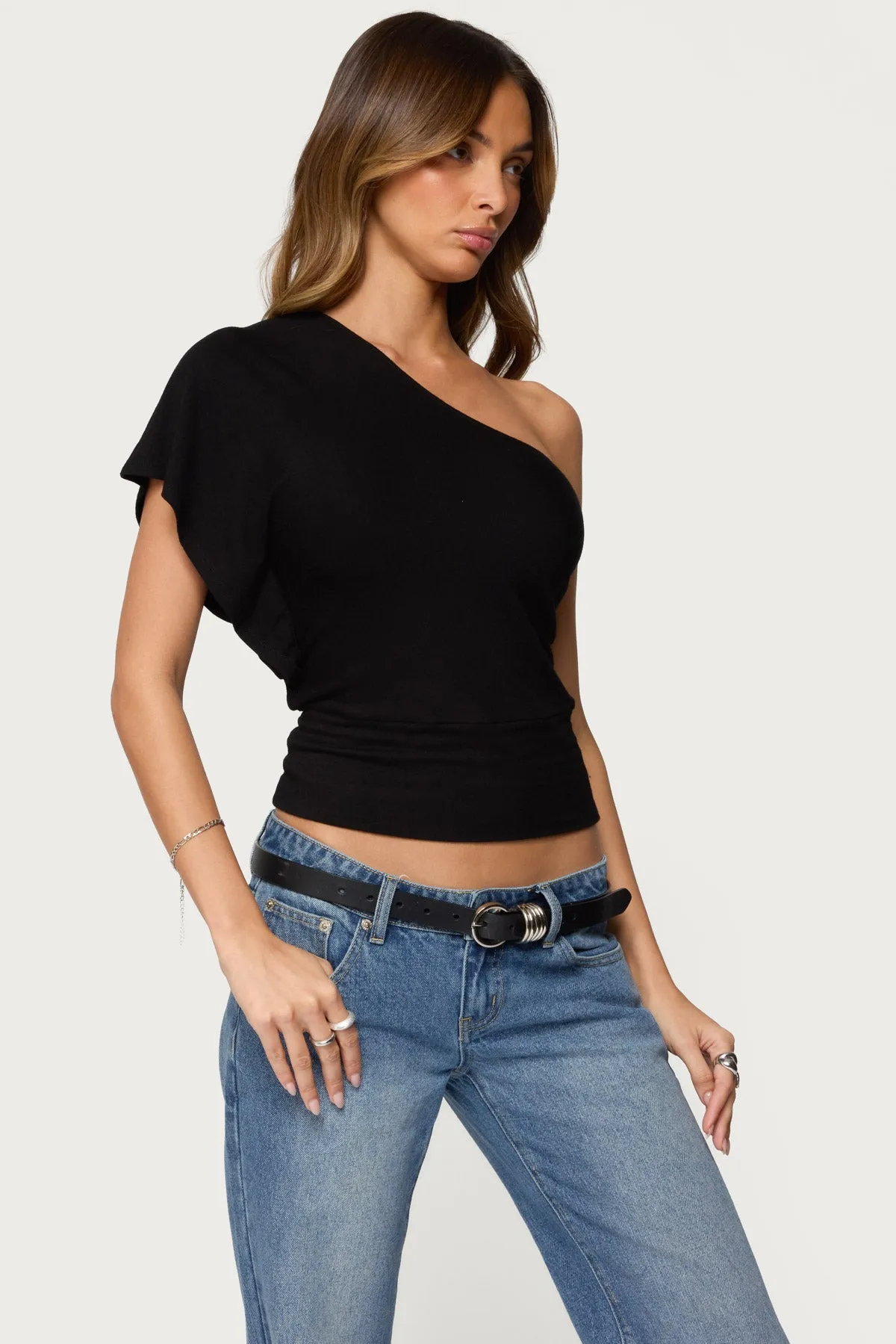 Asymmetric One Shoulder Top sold by Edikted product image thumbnail 3