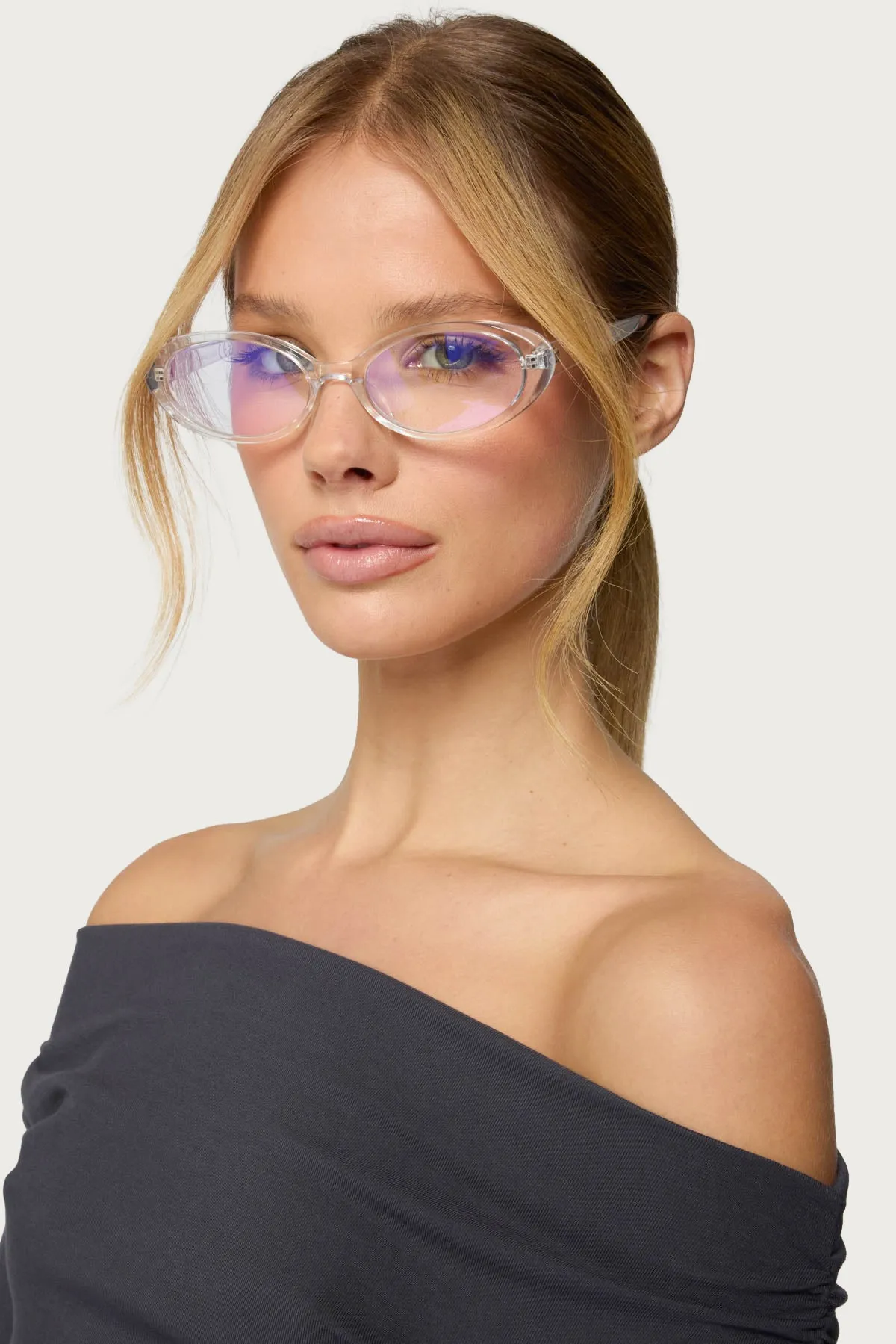 Lemmy Oval Glasses sold by Edikted