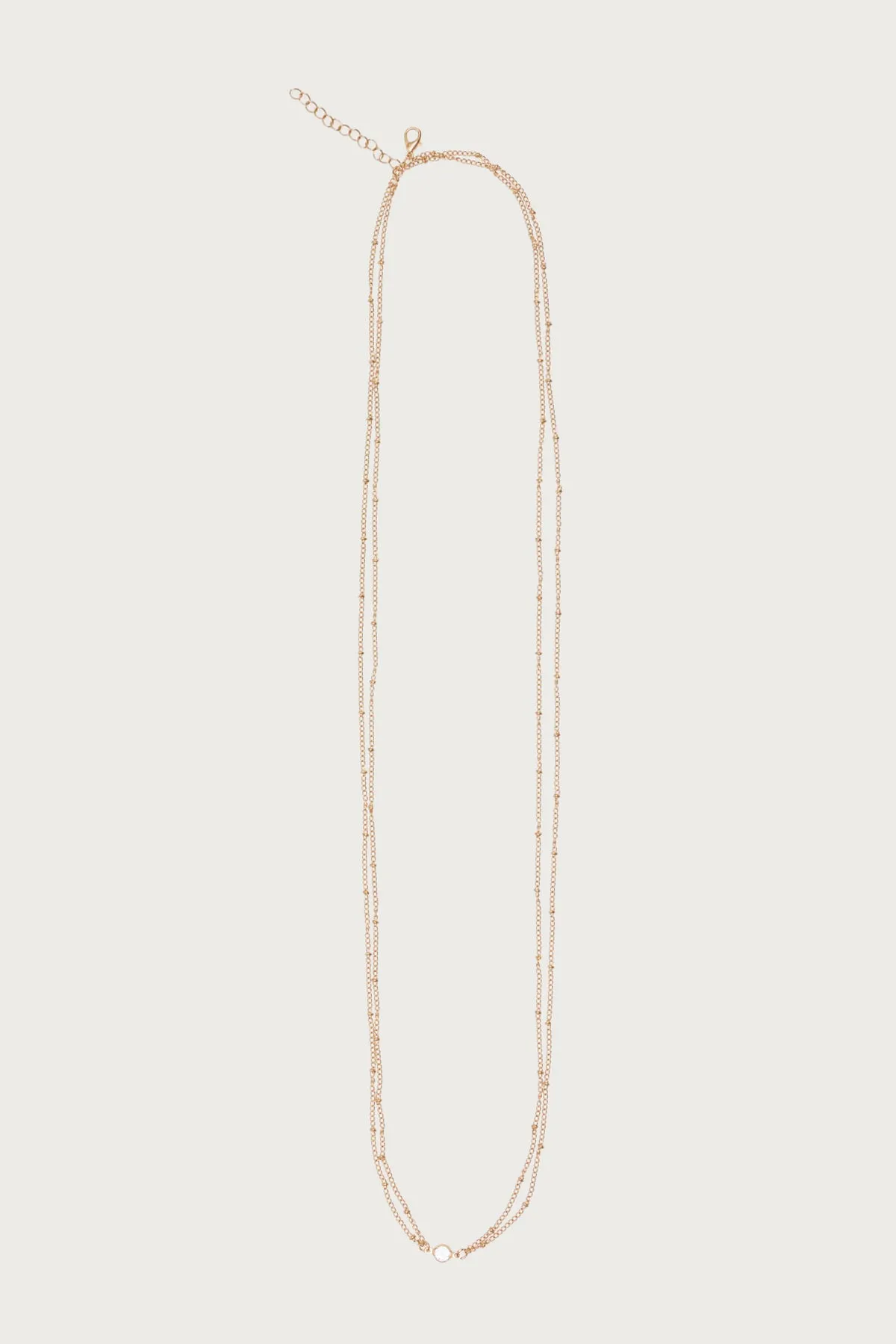 Rhinestone Pendant Layered Belly Chain sold by Edikted product image thumbnail 2