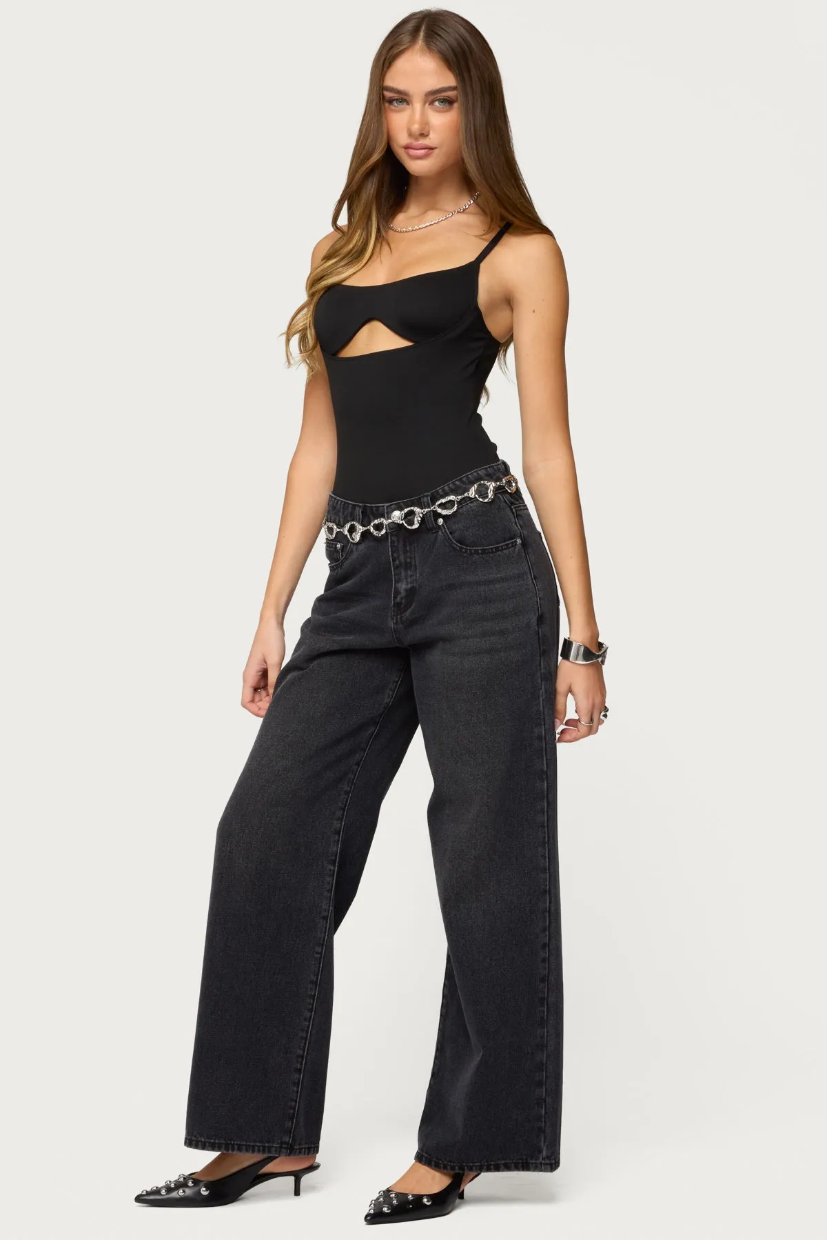 Shulah Cutout Cupped Bodysuit sold by Edikted product image thumbnail 5