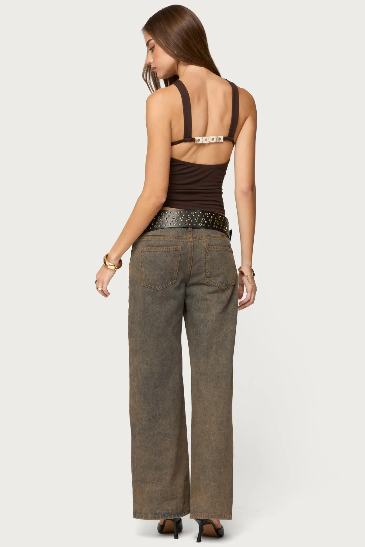 Dariah Twisted Crisscross Cutout Top sold by Edikted product image thumbnail 2