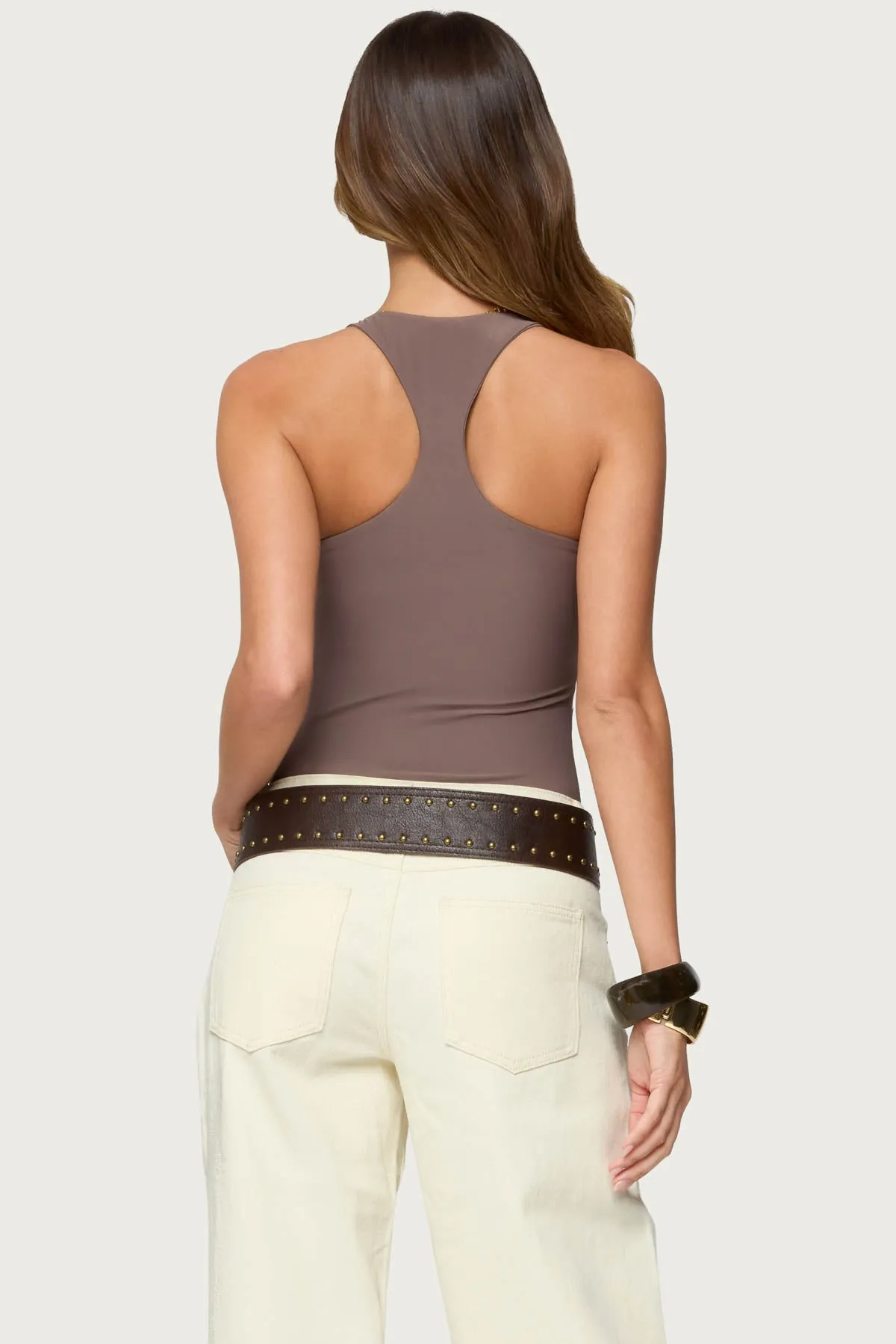 Svana Scoop Neck Bodysuit sold by Edikted product image thumbnail 3