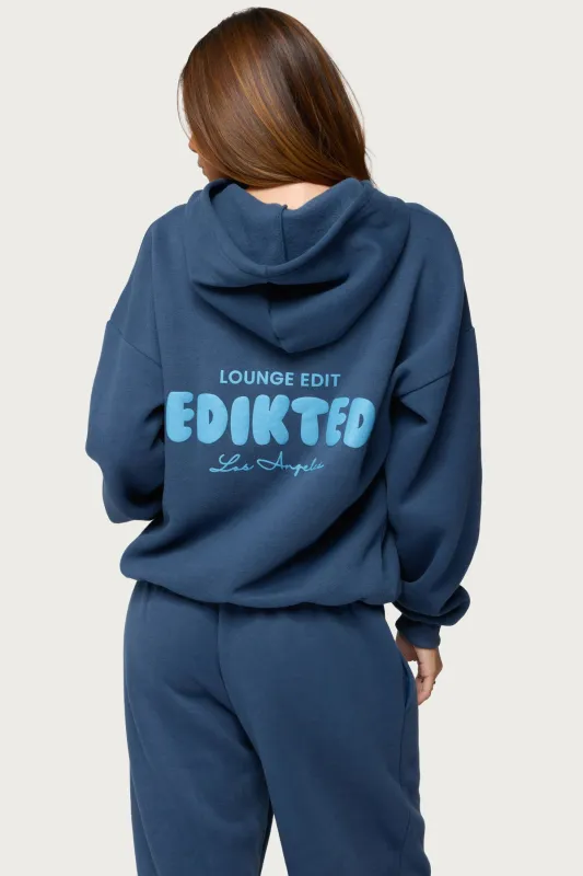 Lounge Edit Hoodie sold by Edikted