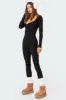 Cloud 9 Ribbed Jumpsuit sold by Edikted