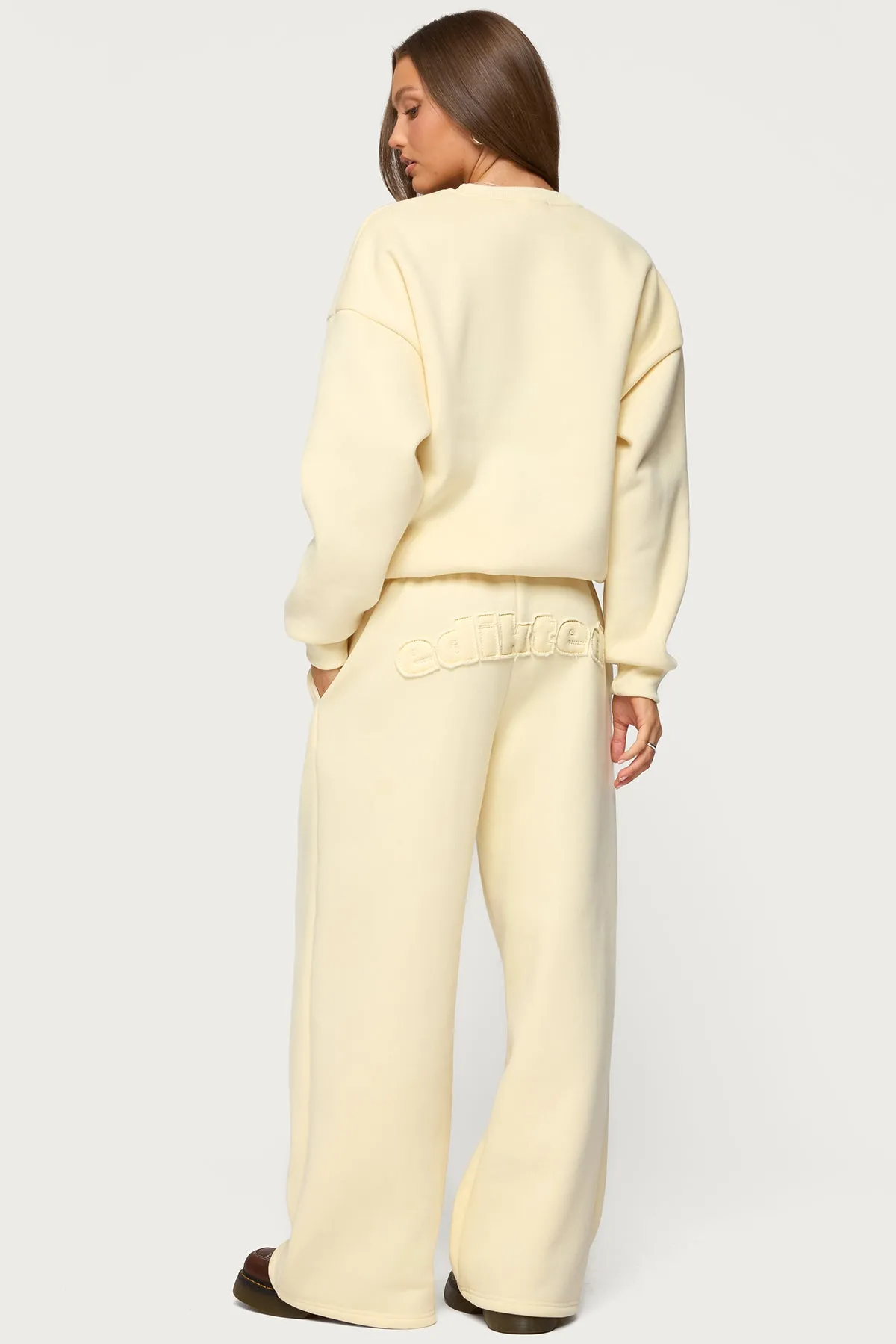 Jaylie Edikted Wide Leg Sweatpants sold by Edikted