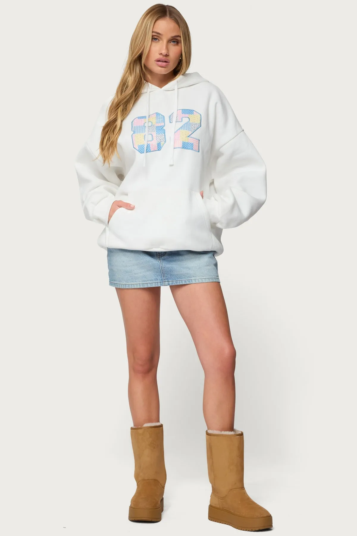 82 Oversized Hoodie sold by Edikted product image thumbnail 5