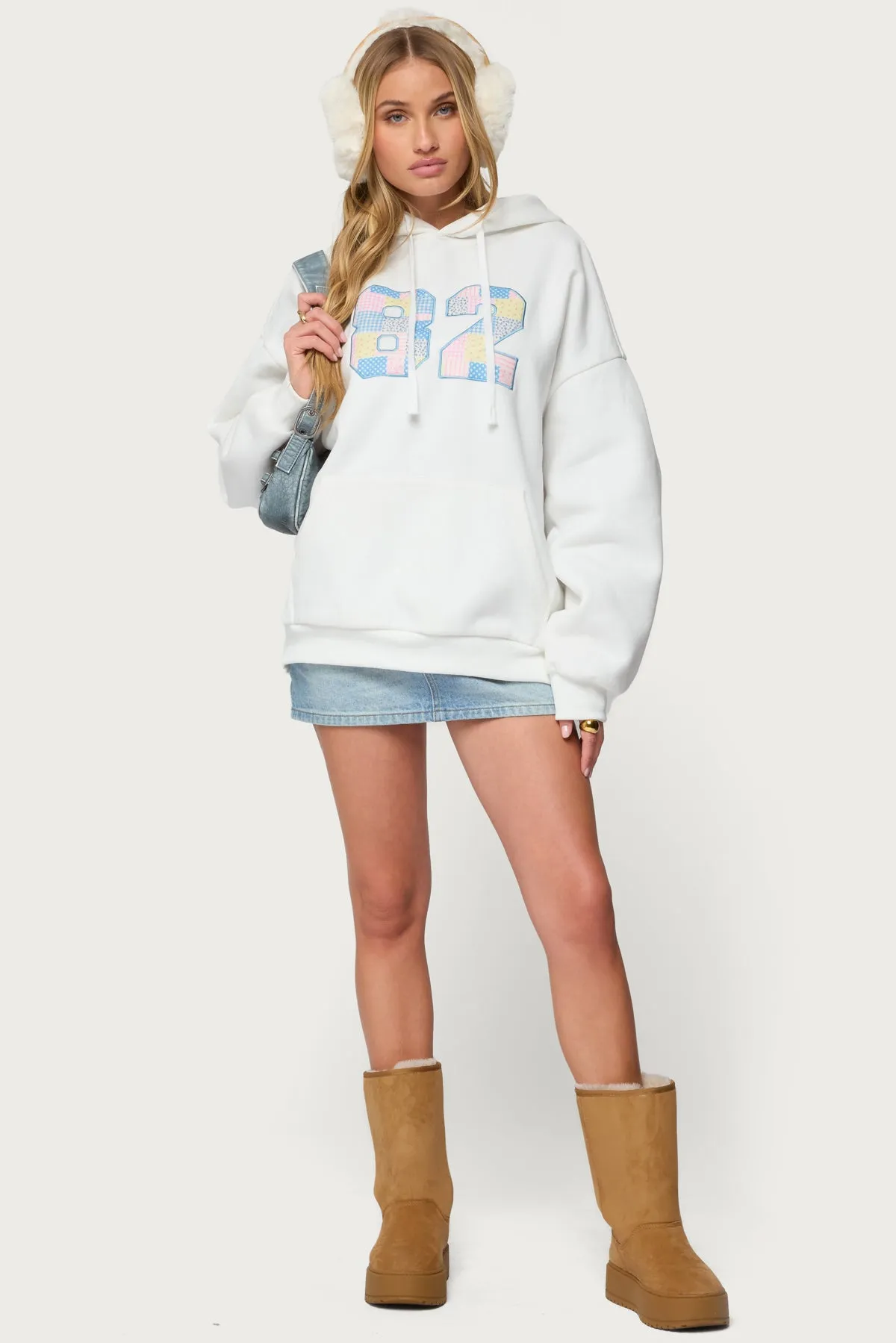 82 Oversized Hoodie sold by Edikted product image thumbnail 2