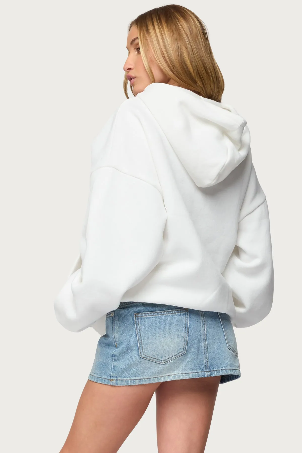 82 Oversized Hoodie sold by Edikted product image thumbnail 4