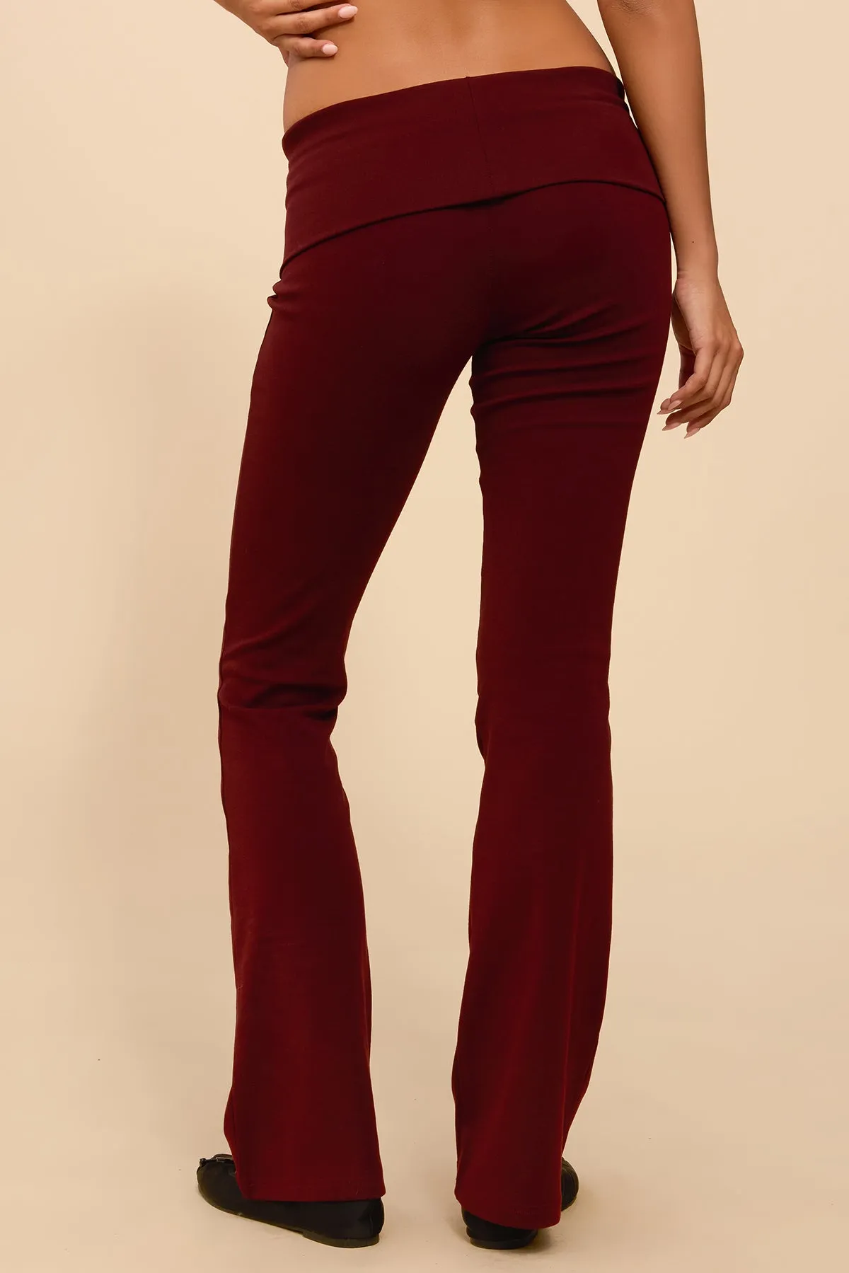 Ivanne Foldover Flared Pants sold by Edikted product image thumbnail 4