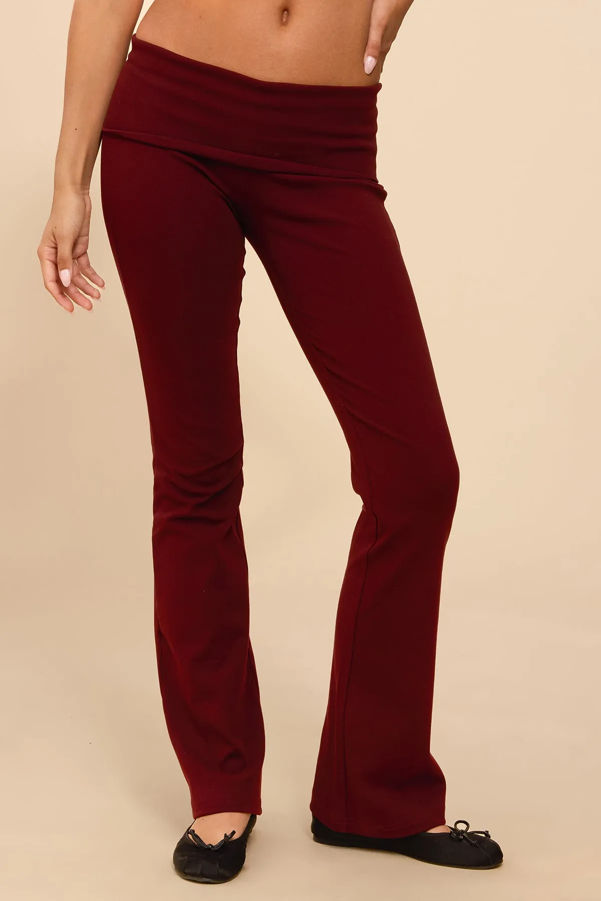 Ivanne Foldover Flared Pants sold by Edikted product image thumbnail 2