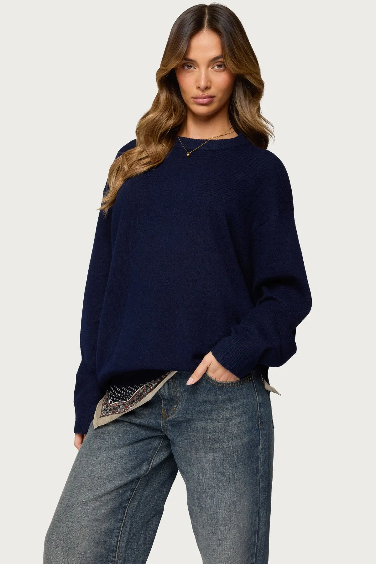 Ximenia Cutout Back Sweater sold by Edikted product image thumbnail 4