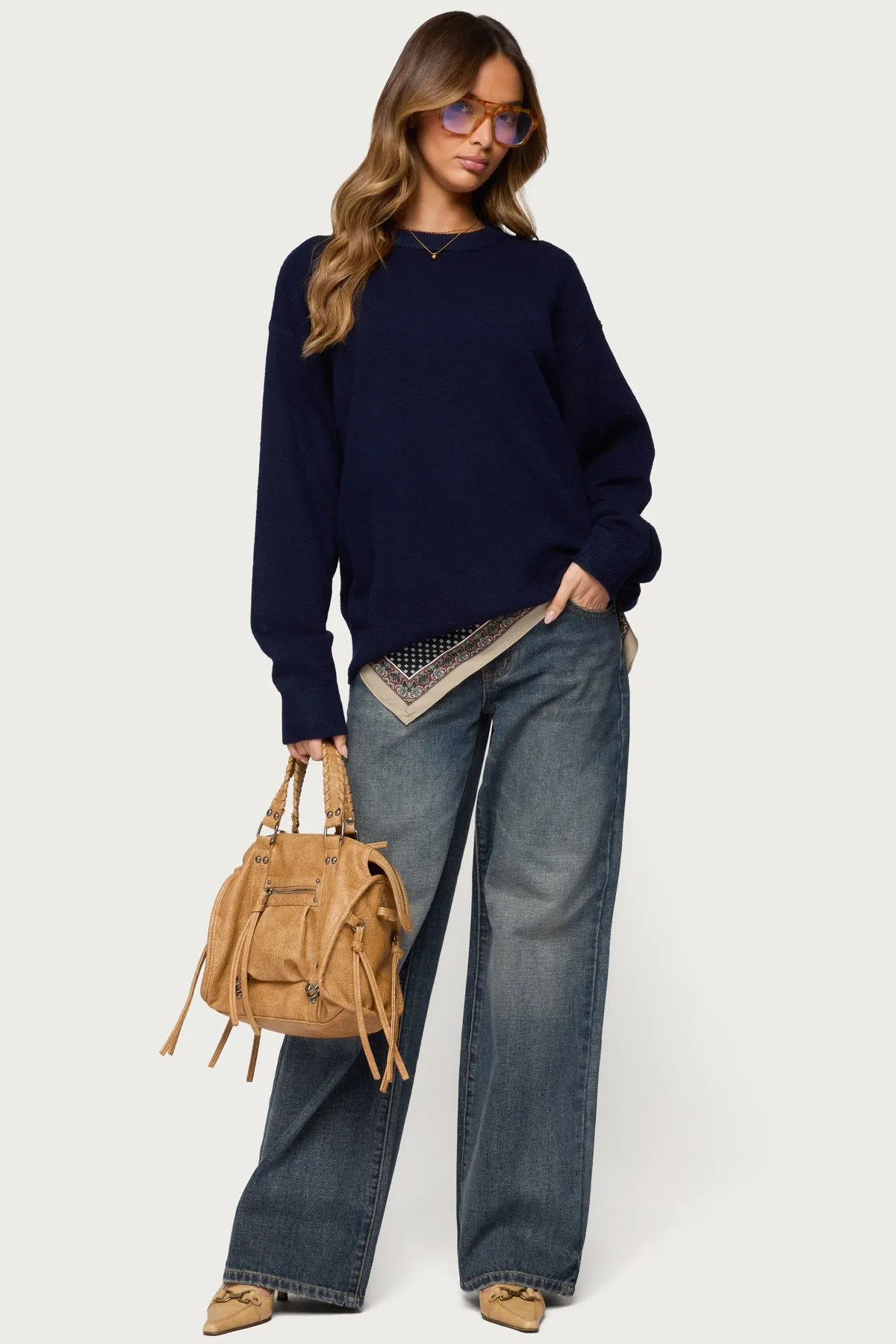 Ximenia Cutout Back Sweater sold by Edikted product image thumbnail 2