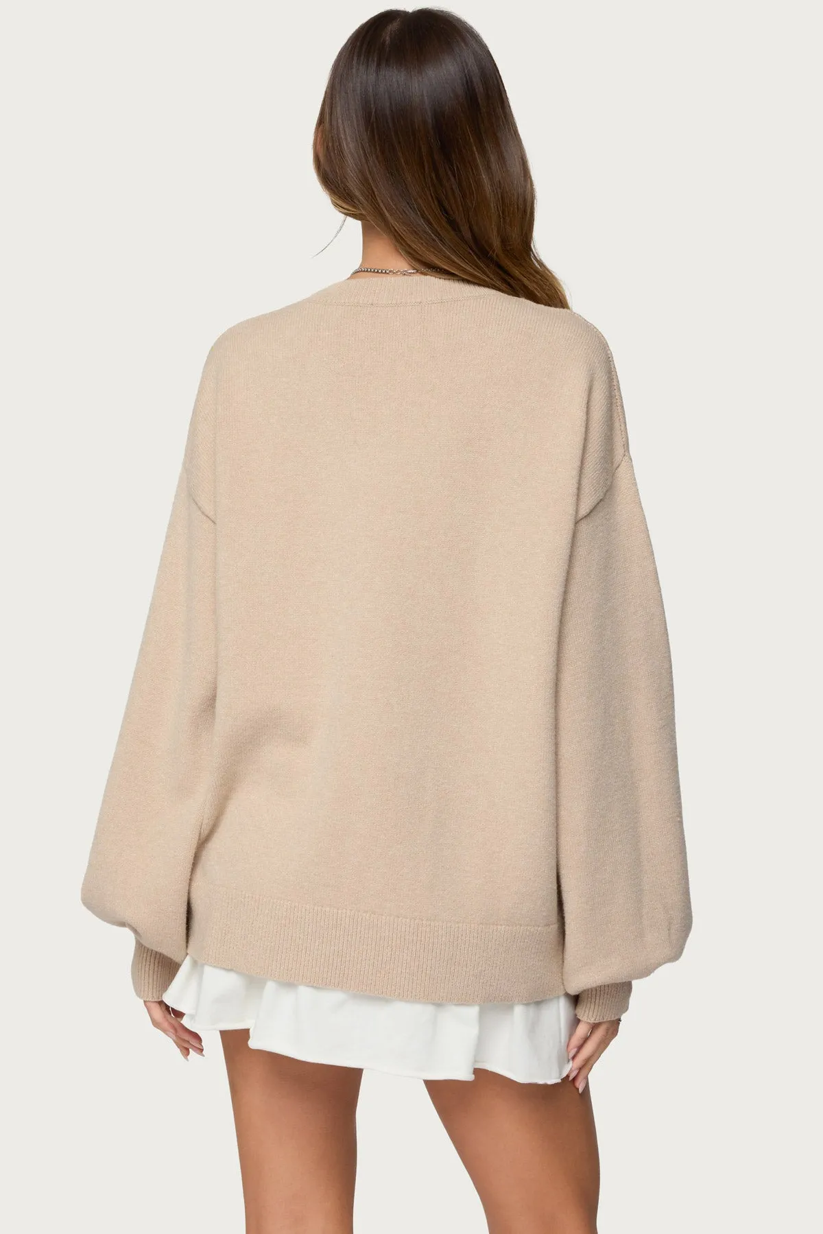 Aminata Oversized Sweater sold by Edikted product image thumbnail 4