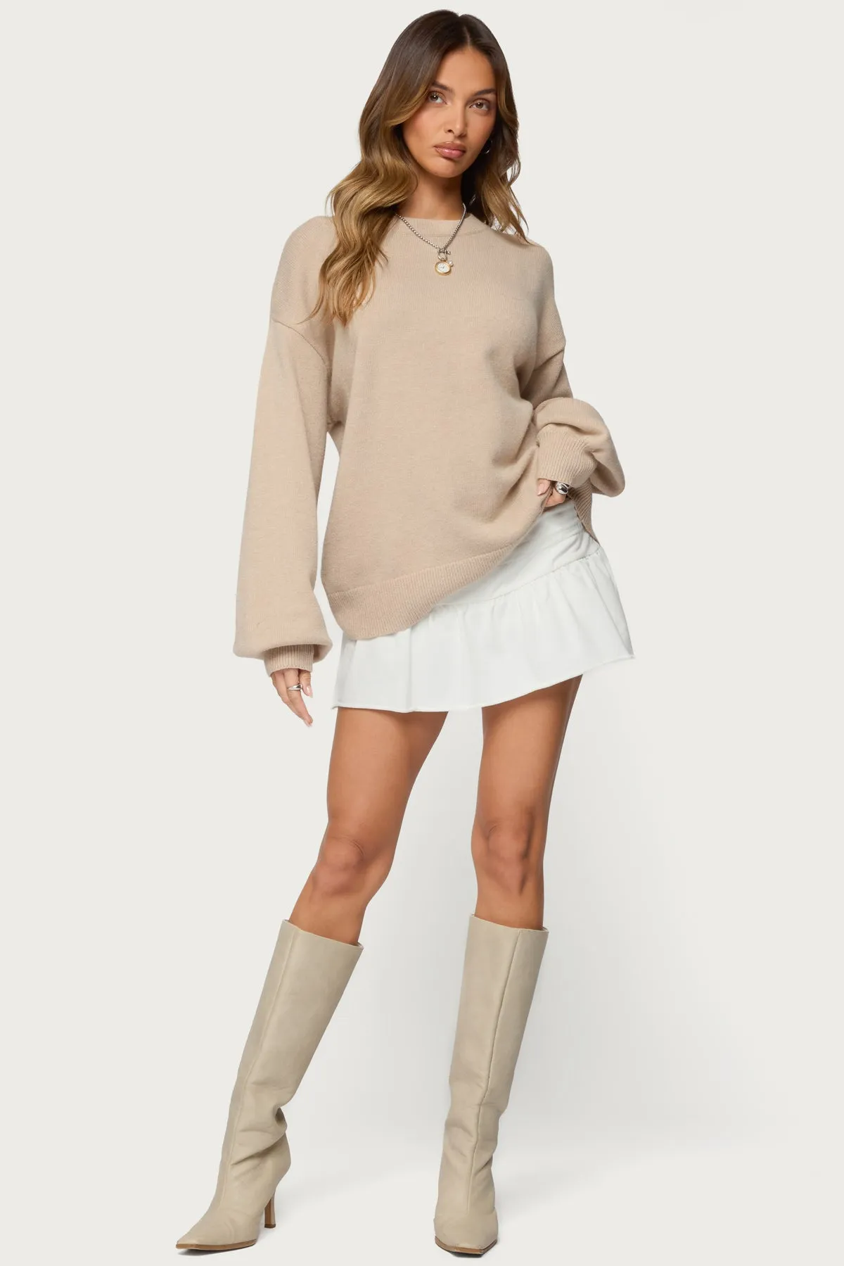 Aminata Oversized Sweater sold by Edikted product image thumbnail 5