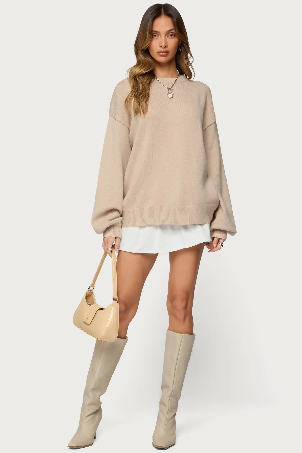 Aminata Oversized Sweater sold by Edikted product image thumbnail 2