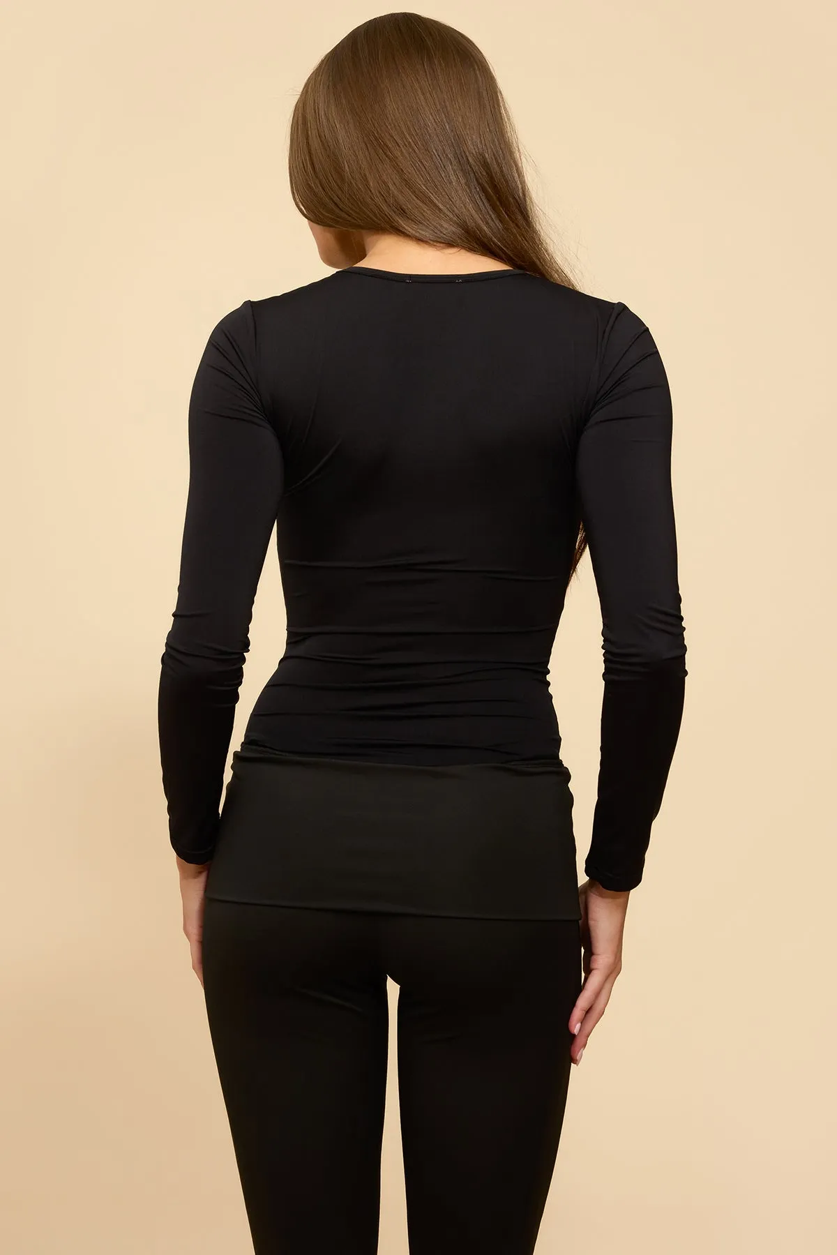 Coretta Long Sleeve Bodysuit sold by Edikted product image thumbnail 4