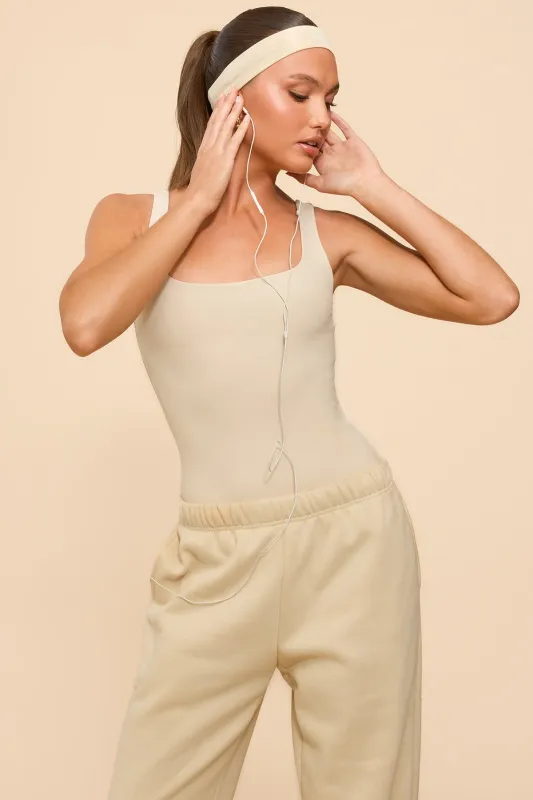 Liona Square Neck Bodysuit sold by Edikted