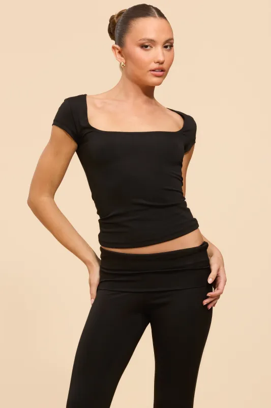 Delaney Square Neck Top sold by Edikted