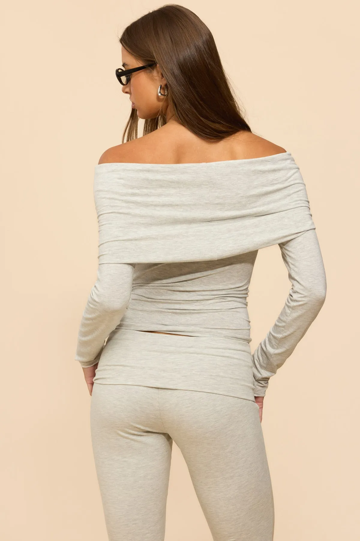 Habiba Foldover Off Shoulder Top sold by Edikted product image thumbnail 4
