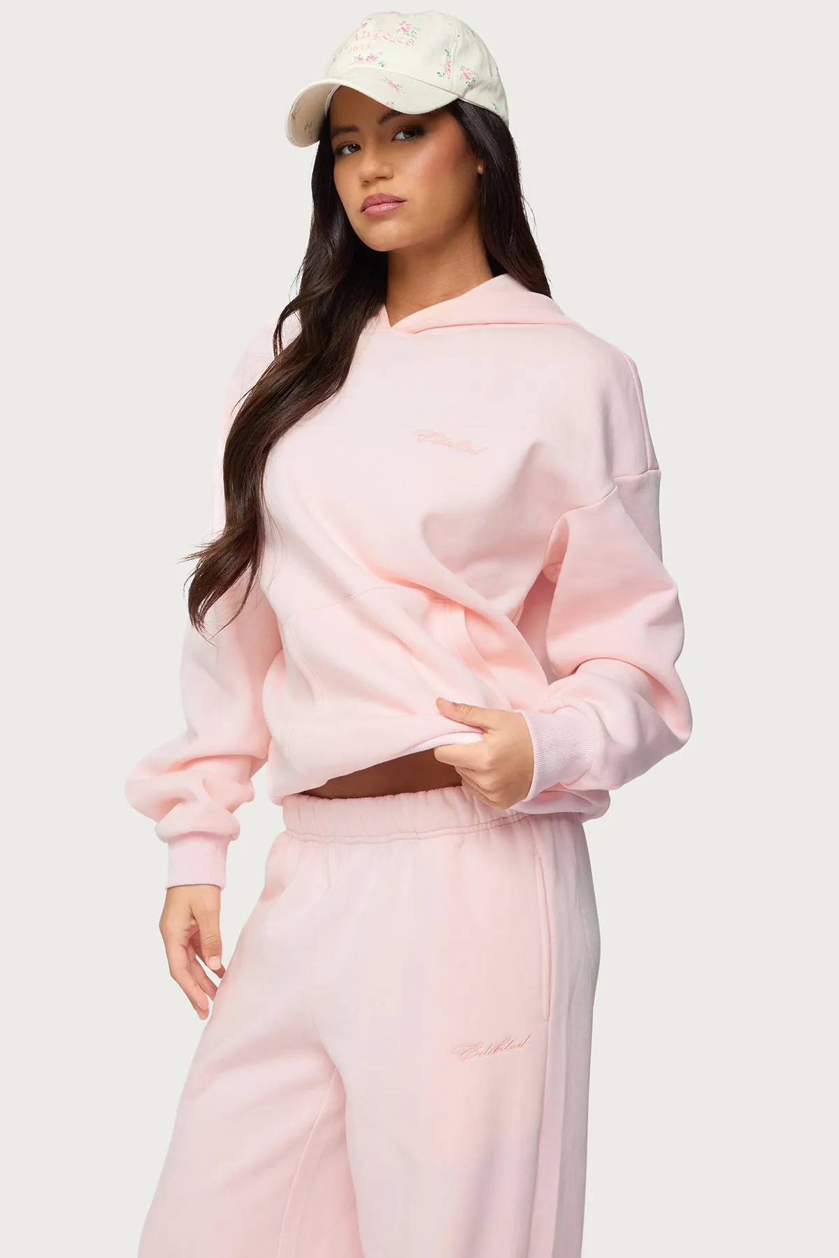 Basic Girl Oversized Edikted Hoodie sold by Edikted product image thumbnail 3