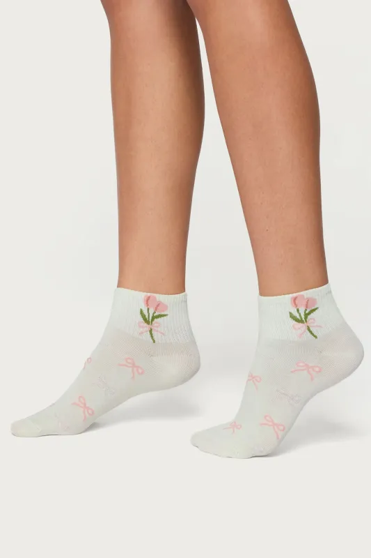 Floral Socks sold by Edikted