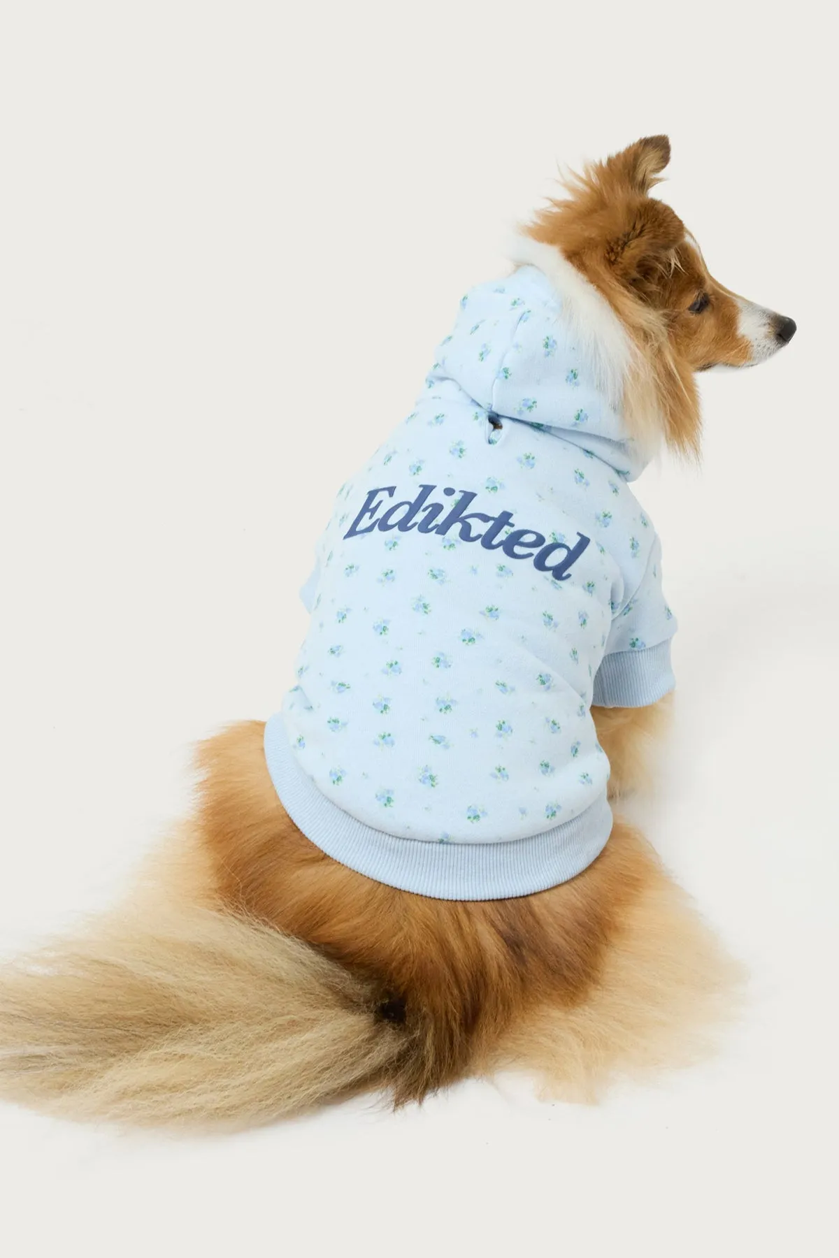 Flower Power Pet Hoodie sold by Edikted product image thumbnail 2
