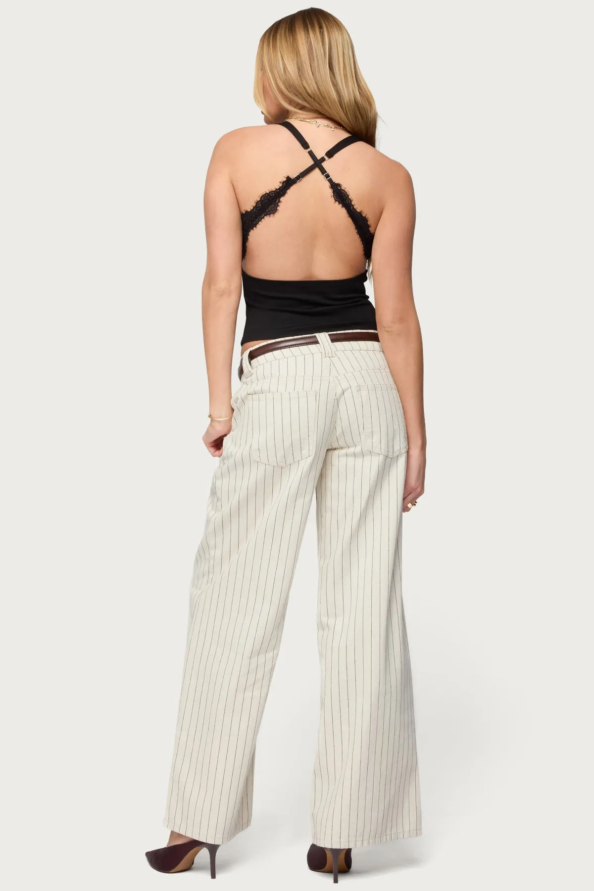 Ranata Lacey Scoop Neck Top sold by Edikted product image thumbnail 2